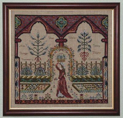 Medieval Herb Garden (CHAT 050) – European Crosstitch Co