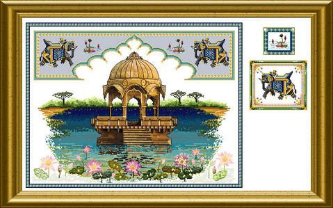 Rajasthan Lotus Pond