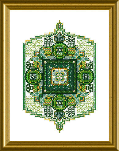 Splendid Green 01 – European Crosstitch Co
