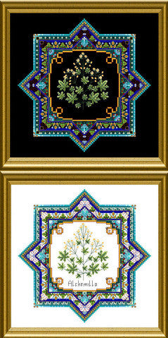 Medieval Flower Star 02