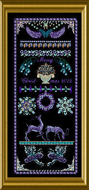 Cheerful Deer Sampler