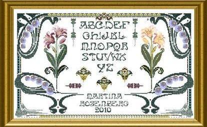 Art Nouveau Sampler