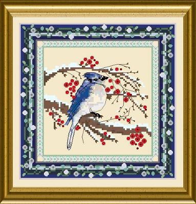Bird Tapestries - Blue Jay