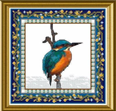 Bird Tapestries - Kingfisher