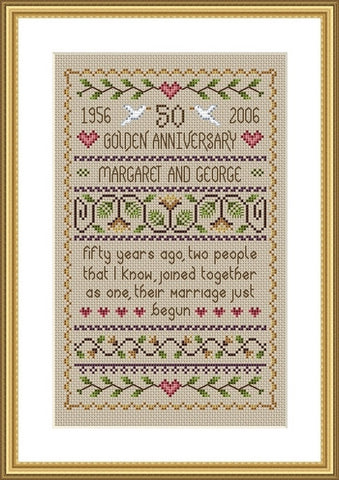 Golden Anniversary Sampler