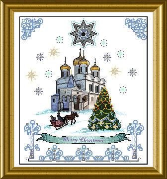 Russian Winter Church
